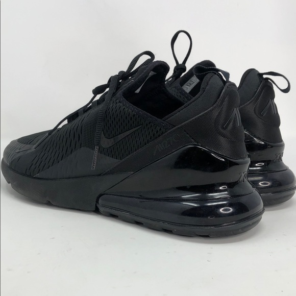 Nike Air Max 270 Triple Black AH8050-005 Men’s Running Sneakers - Size 11.5 - Picture 5 of 12